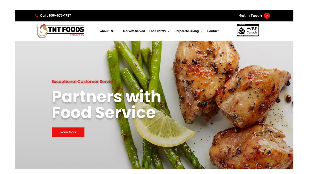 TNT Foods work sample 3