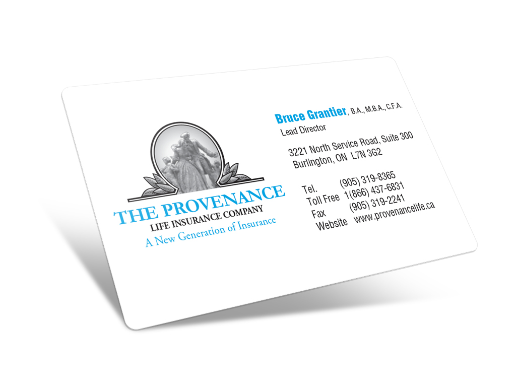 Provenance Life Business Cards