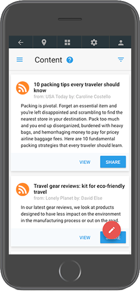Social Media Manager App